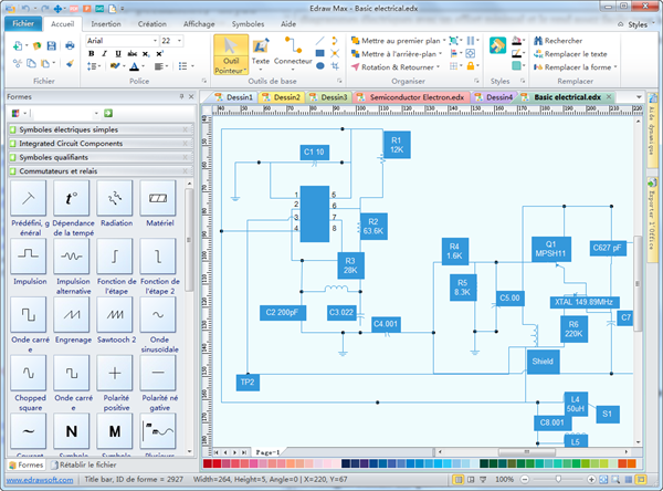 Logiciel de schema électrique
