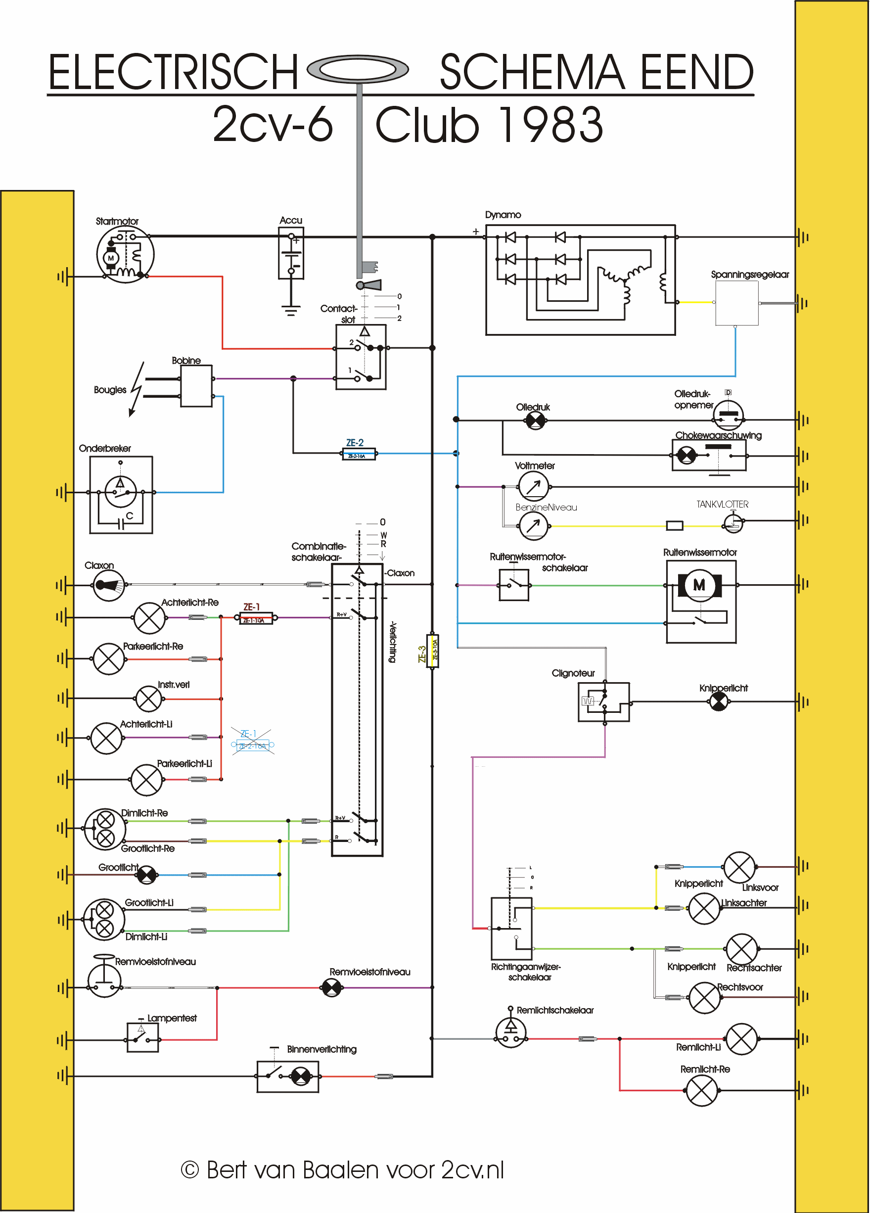 Schema electrique acadiane