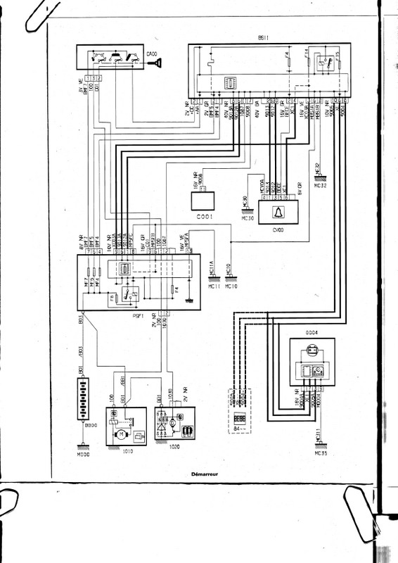 Schema electrique xsara picasso hdi