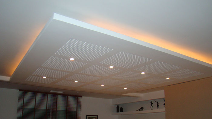 Isolation acoustique plafond suspendu