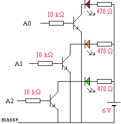 Schema electrique feu rouge