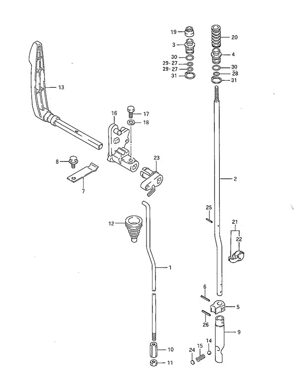 Schema electrique suzuki dt40