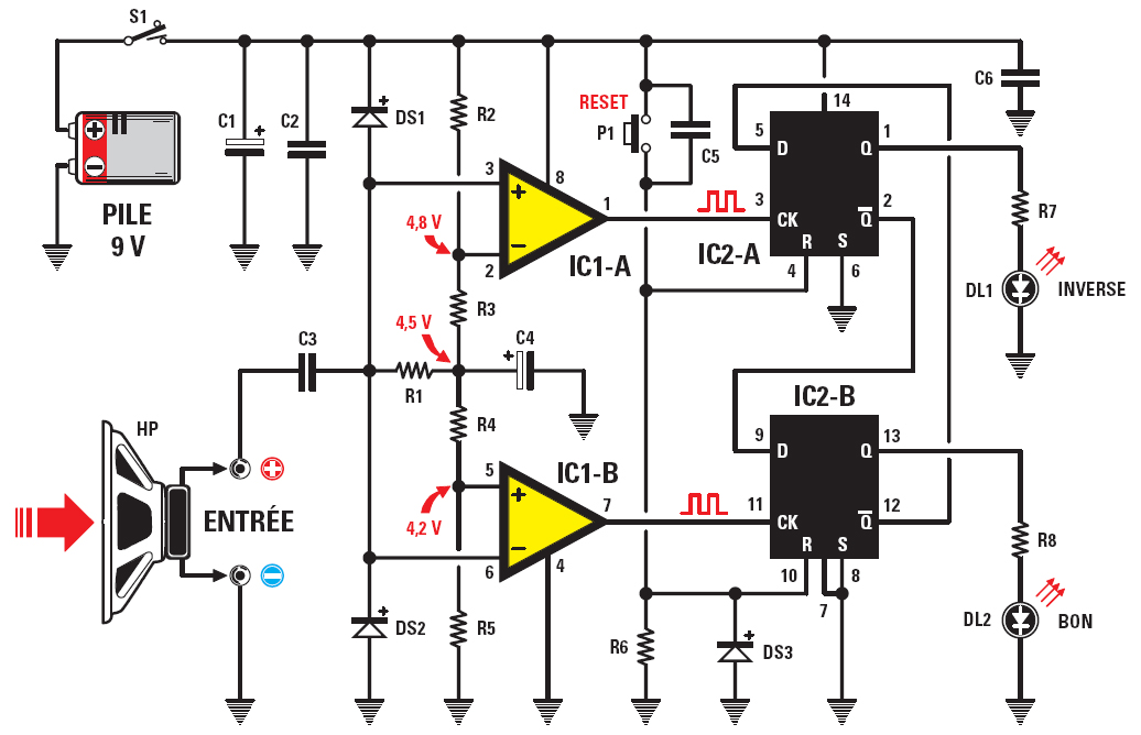Schema electrique haut parleur