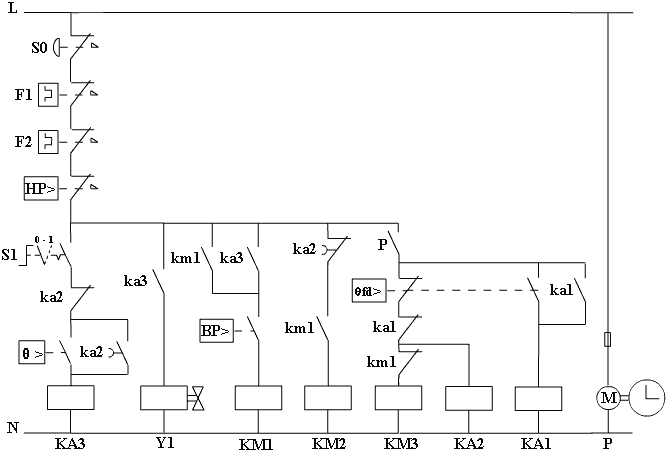 Schema electrique compresseur froid