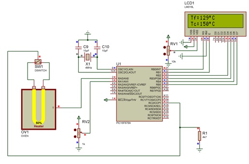 Schema de four electrique