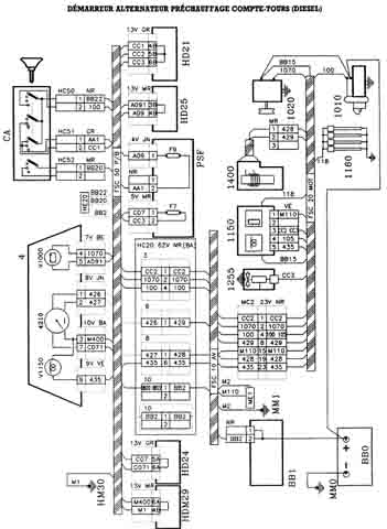 Schema electrique 106 s16