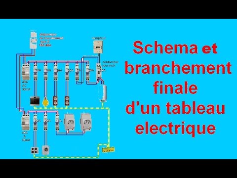 Schema electrique cablage maison