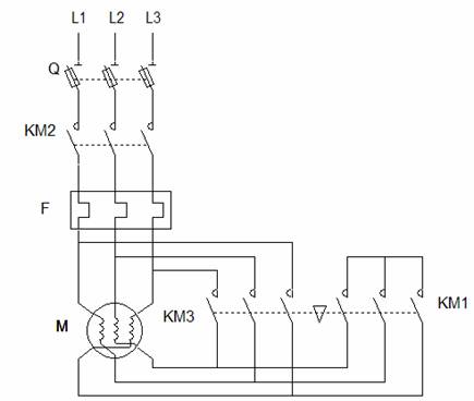 Schema electrique triangle