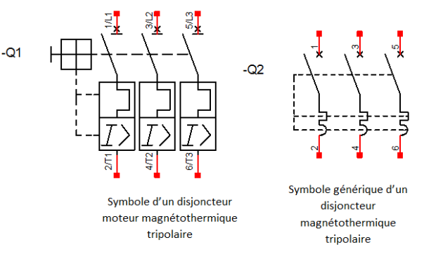 Schema electrique relais thermique