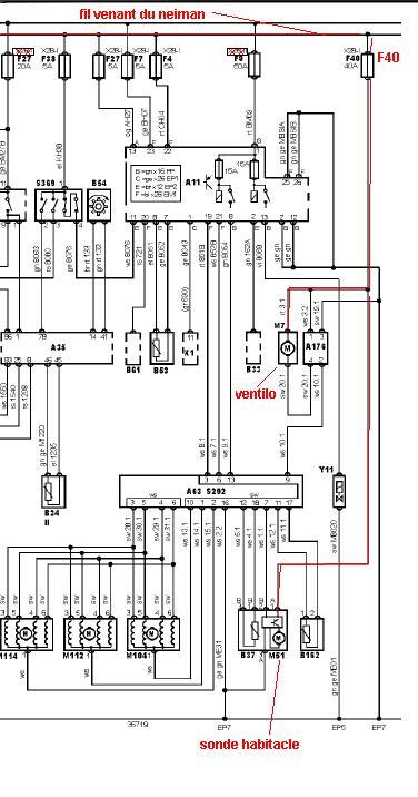 Schema electrique chauffage xsara picasso 2l hdi