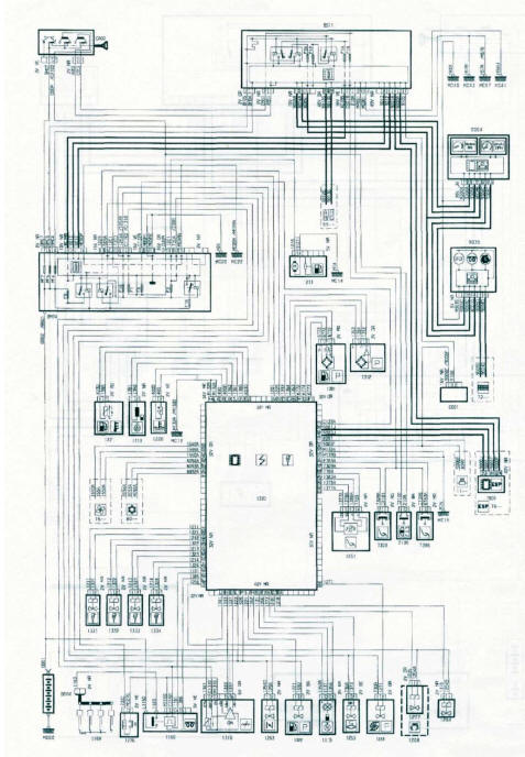 Schema electrique 807 peugeot