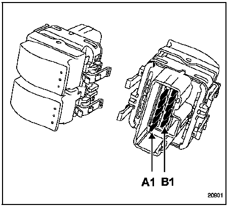 Schema electrique leve vitre clio 2