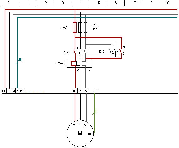 Schema electrique moteur 230v