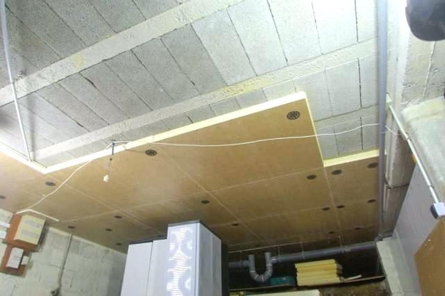 Isoler le plafond du garage