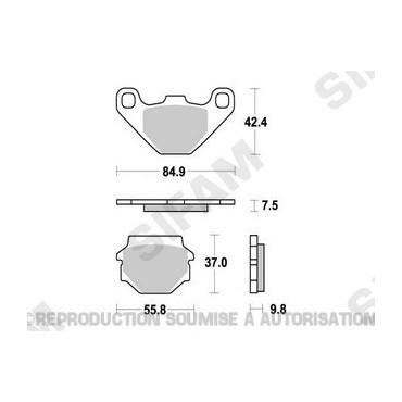 Schema electrique 125 kmx