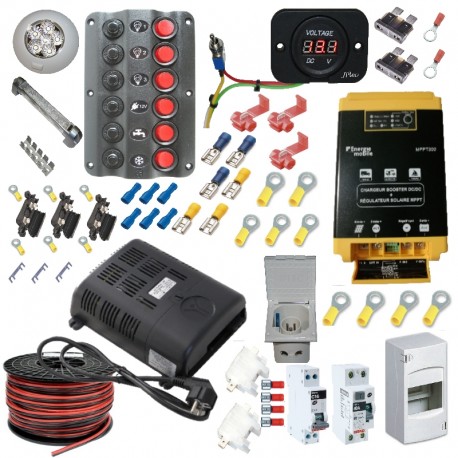 Schema de cablage electrique camping car