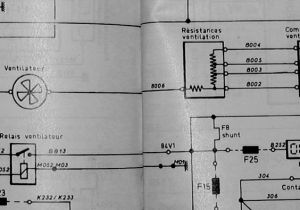 Lire un schema electrique peugeot