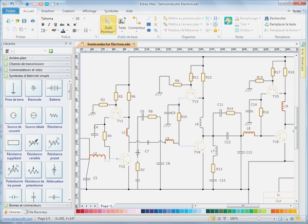 Schema electrique domestique logiciel