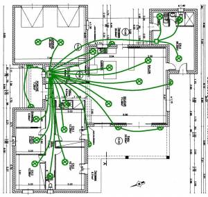Schema de cablage electrique domotique