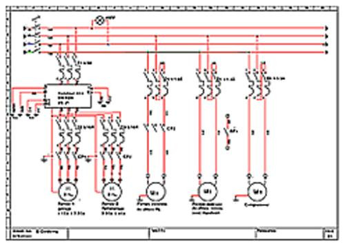 Armoire electrique schema