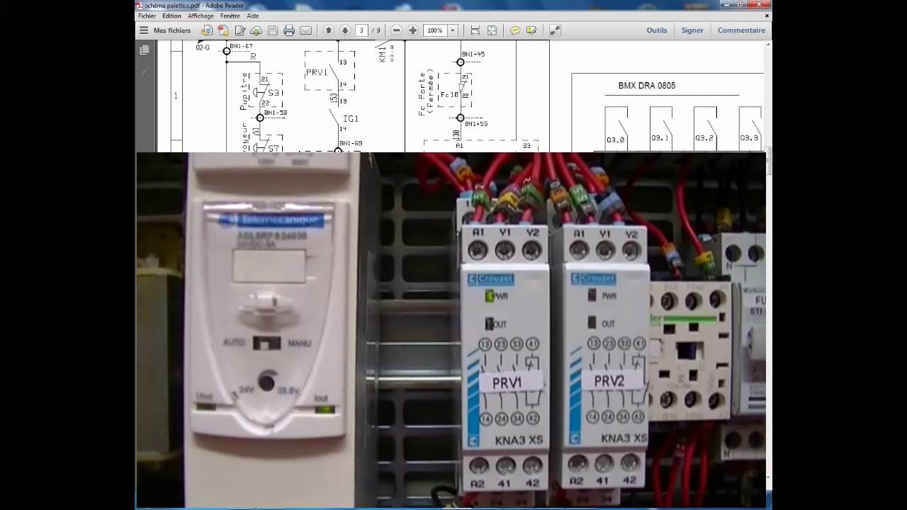 Schema electrique boulangerie