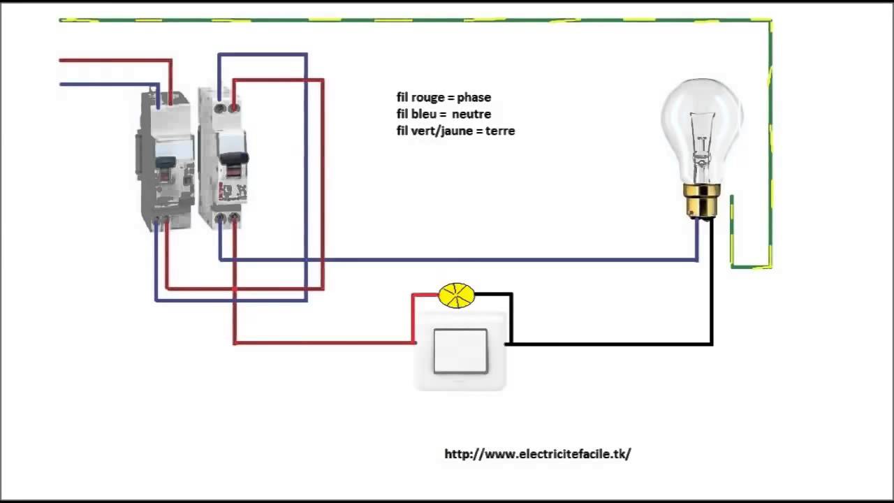 Schema electrique interrupteur temoin