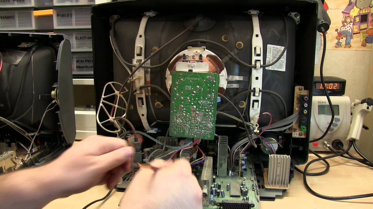 Schéma électrique télé sony