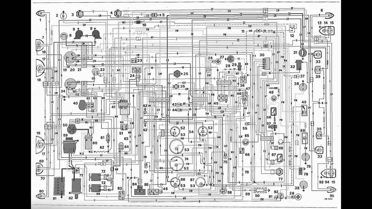 Schema electrique 607
