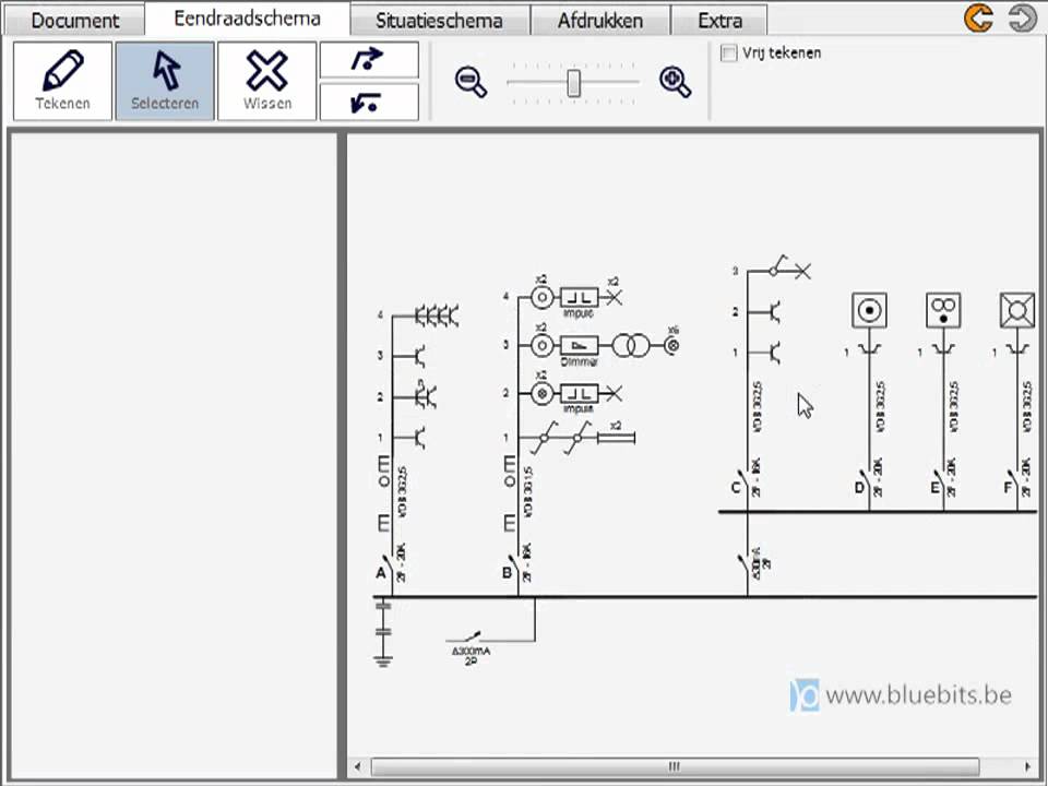 Logiciel schéma architectural électrique