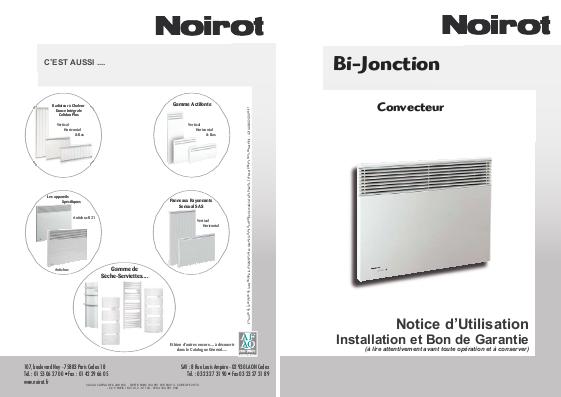 Schema electrique radiateur noirot