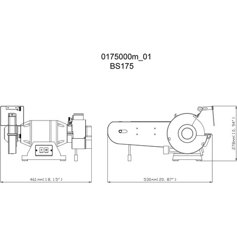 Schema electrique touret a meuler