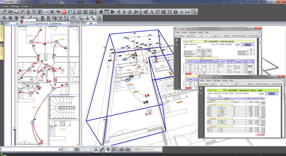 Domotique schema electrique