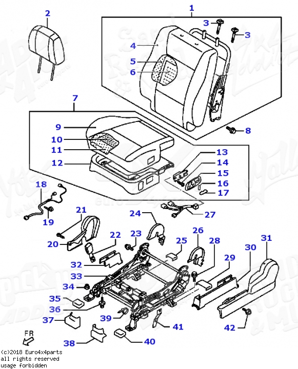 Schema electrique pajero 2