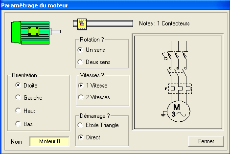 Schéma électrique triangle