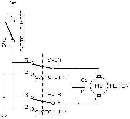 Schema electrique inverseur de polarite