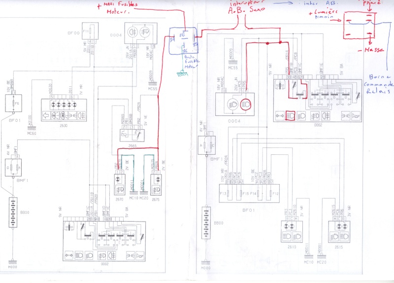 Citroen c15 schema electrique
