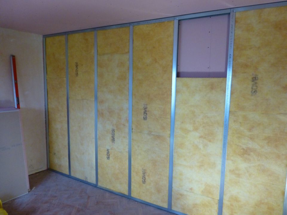 Isolation mur intérieur polyuréthane