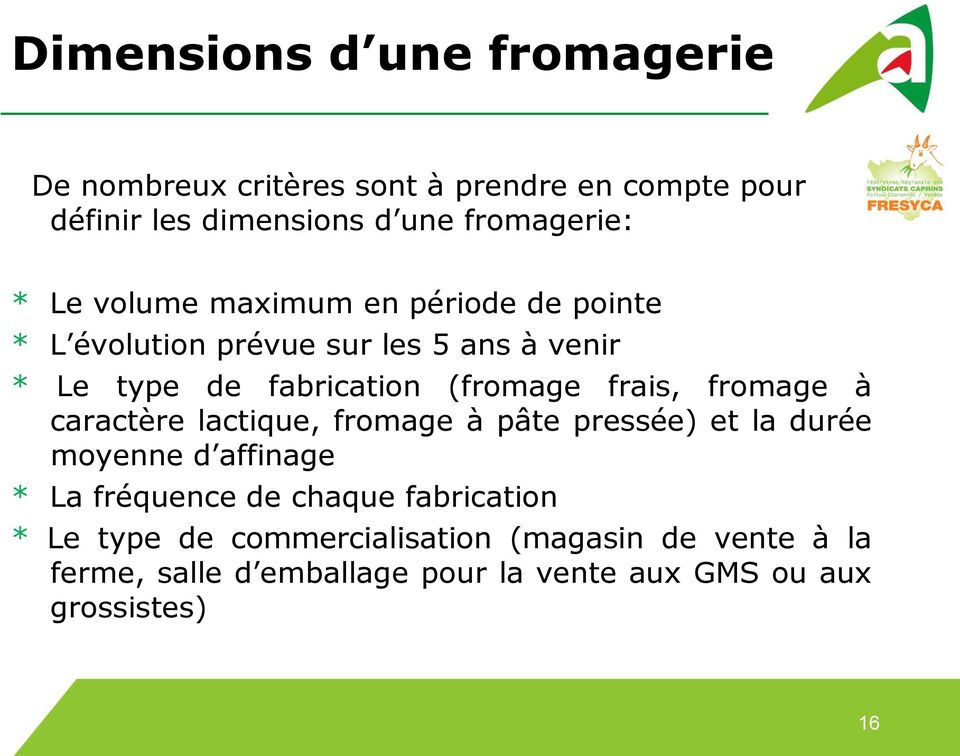 Norme electrique fromagerie