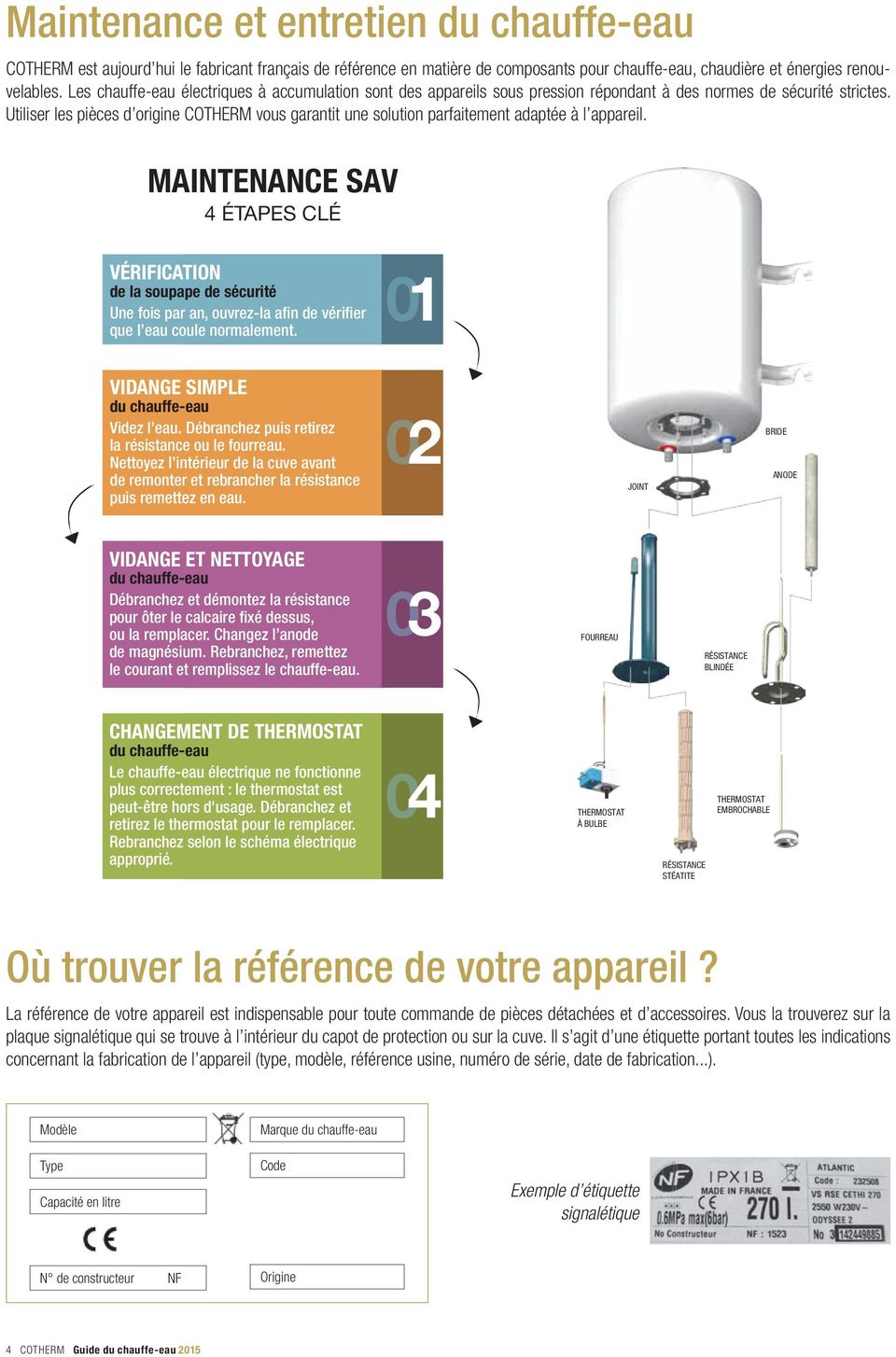 Schema electrique thermostat atlantic