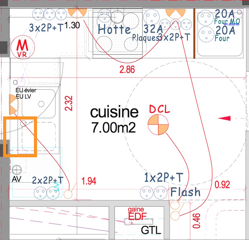 Schema electrique d une cuisine