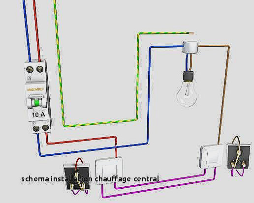 Schema installation chauffage electrique maison