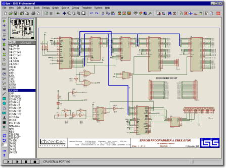 Schema electrique proteus