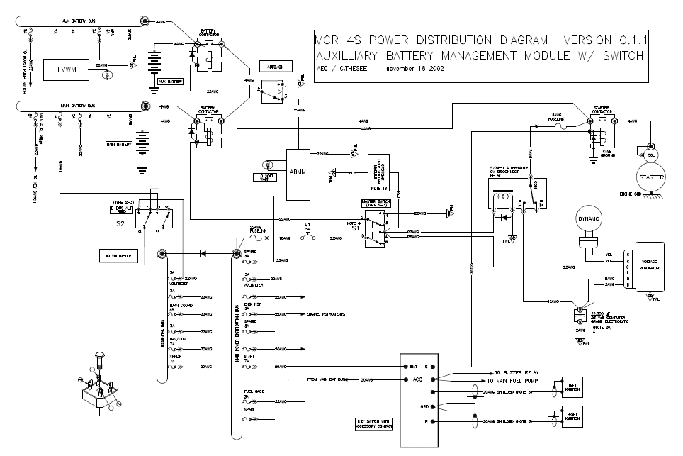 Schema electrique moteur rotax 912