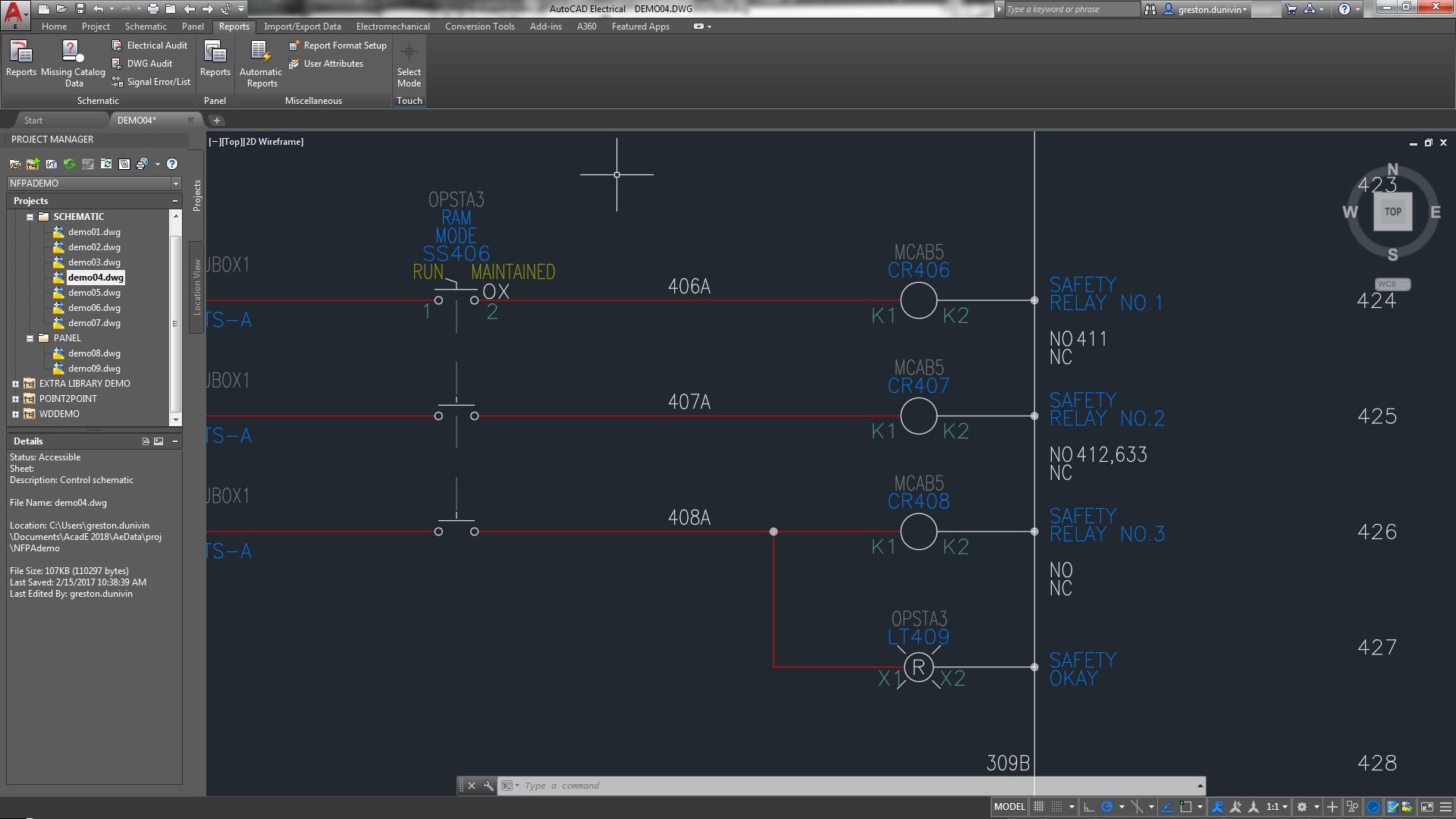 Autocad pour schéma électrique