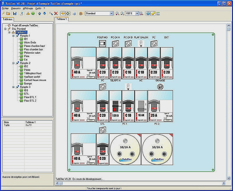Logiciel simple schema electrique