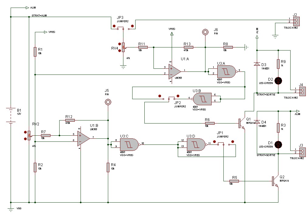 Schema electrique coupleur separateur de batterie