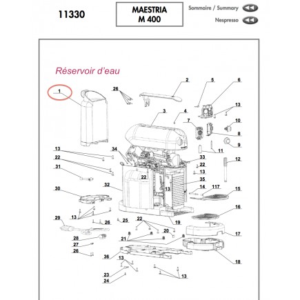 Schema electrique magimix m100