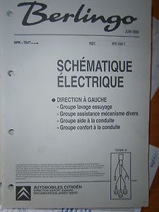 Schéma electrique berlingo