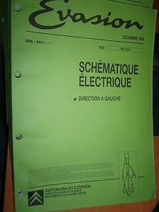 Schema electrique citroen evasion