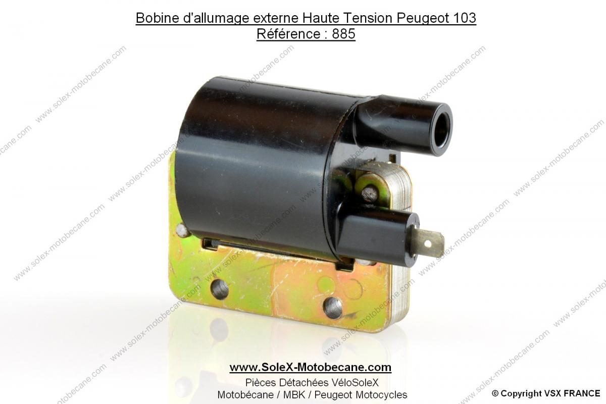 Schema electrique allumage rupteur 103